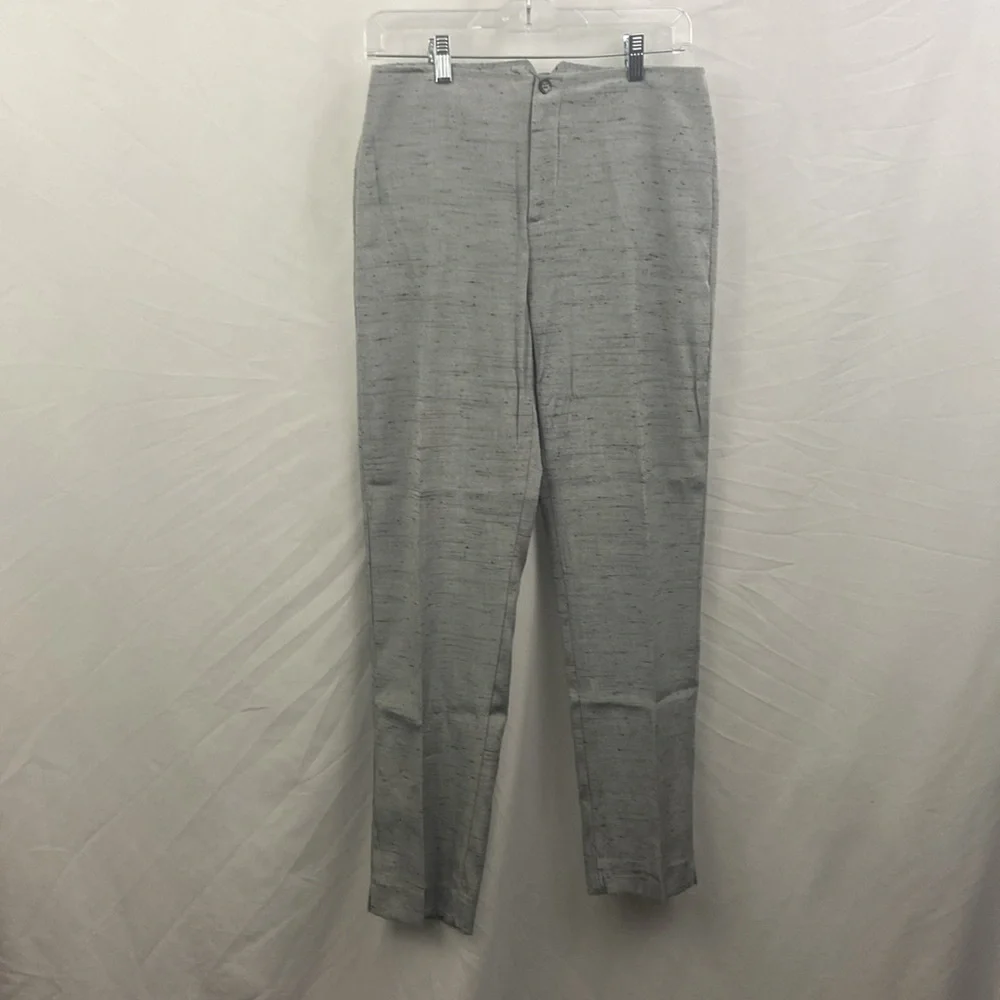 Vintage Free People Women’s Gray Straight Leg Size 7/8 Pants - Picture 2 of 7